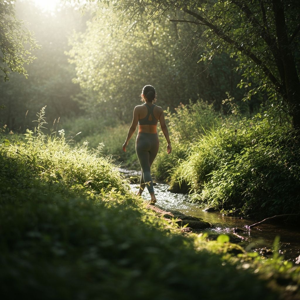 Person in natural outdoor setting